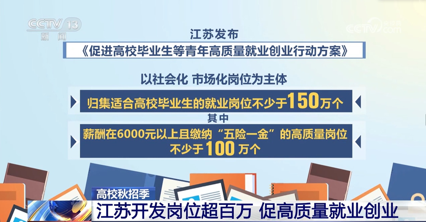 “金九银十”秋招季 多地多举措搭建高质量就业供需桥梁